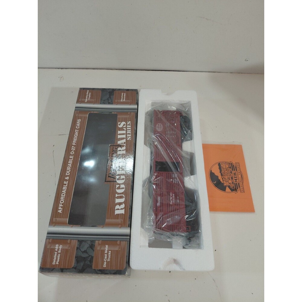 MTH 33-7703 O Gauge Model Railroad New York Central Livestock Cattle w/Box